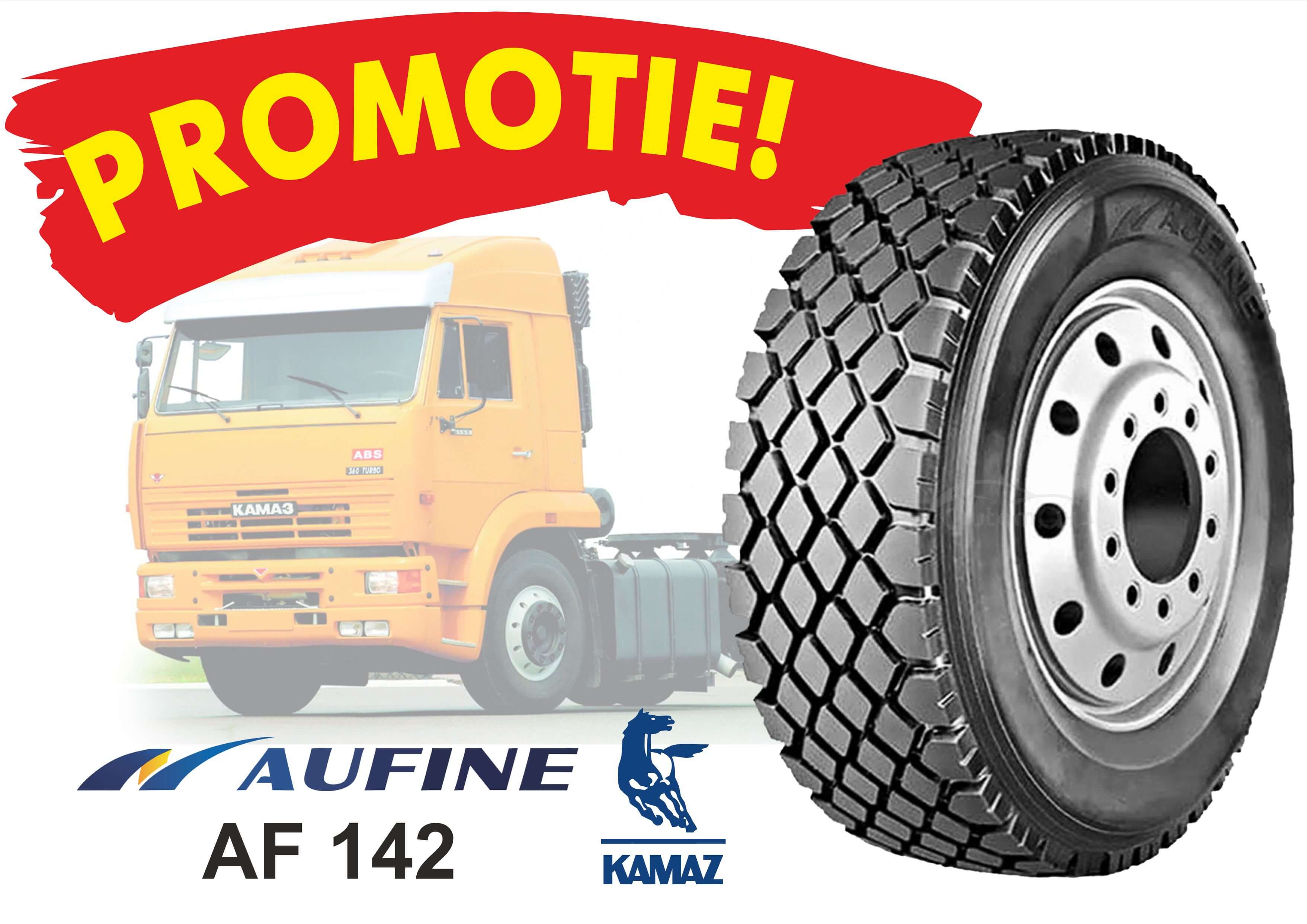 Agropiese TGR anunță un preț special pentru anvelopele AF142 Conqueror pentru camioanele KAMAZ!