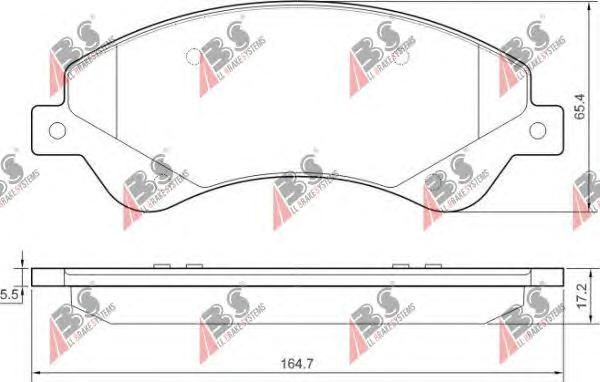 Set placute frina