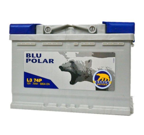 Baterie auto BAREN (Blu polar) 74Аh