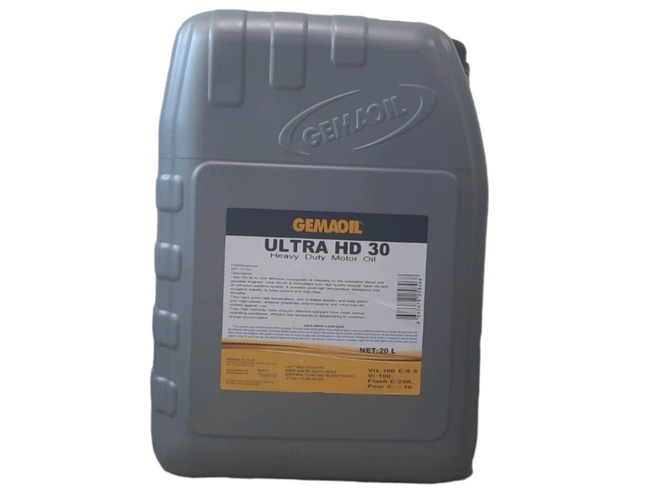 GEMA OIL ULTRA HD 30, 20L