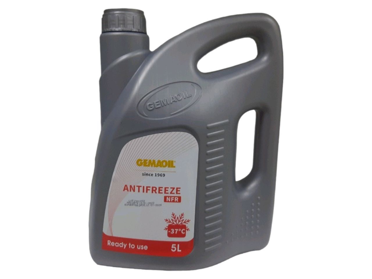 GEMA OIL ANTIFREEZE NFR-Ready (RED)  -37 C°, 5L