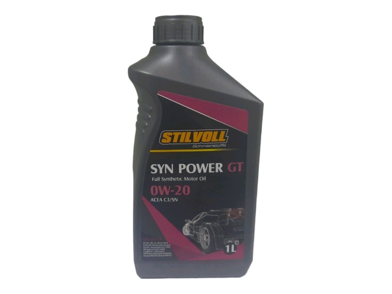 STILVOLL 0W-20 FULL SYNTHETIC HYBRID SN/CF   1L