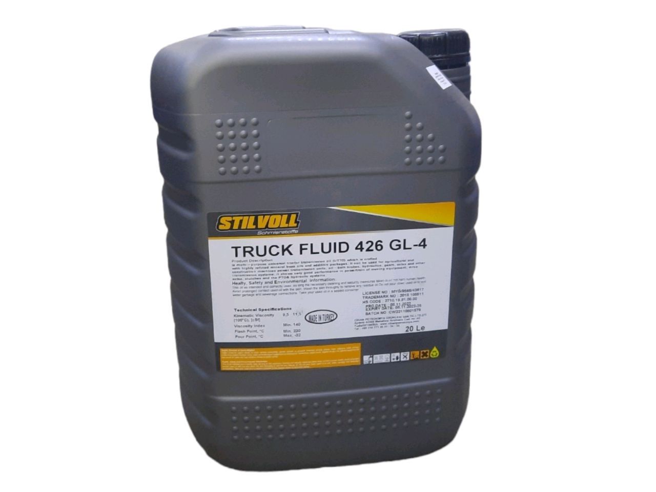 STILVOLL TRUCK FLUID 426 GL-4 20L