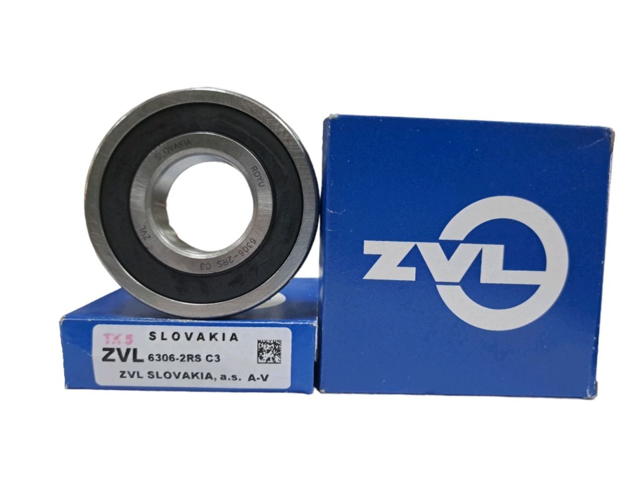 Подшипник 180306 C3 (6306 2RS C3) ZVL