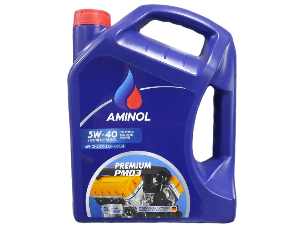 (250944)Aminol PREMIUM PMD3 5w-40 (CI-4/SL) 5L.