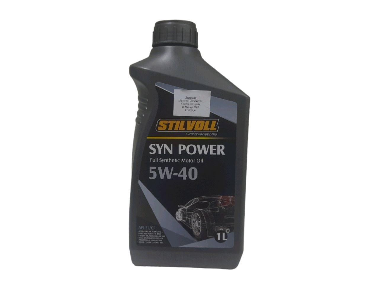 STILVOLL 5W-40 FULL SYNTHETIC  SL/CF 1L