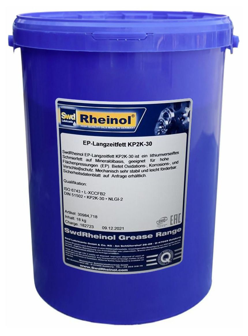 Rheinol EP-Langzeitfett KP2K-30 18kg