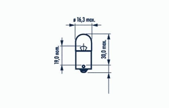 Bec R10W 24V 10W BA15s