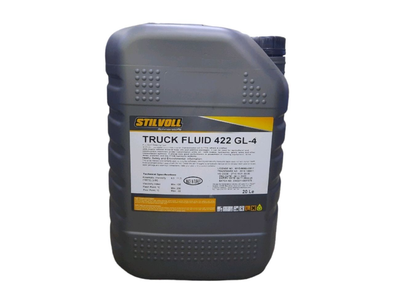 STILVOLL TRUCK FLUID 422 GL-4 20L