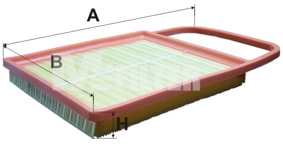 Filtru aer motor